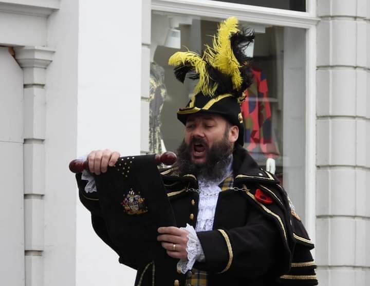 Success for Penzance Town Crier at annual competition in Newton Abbott